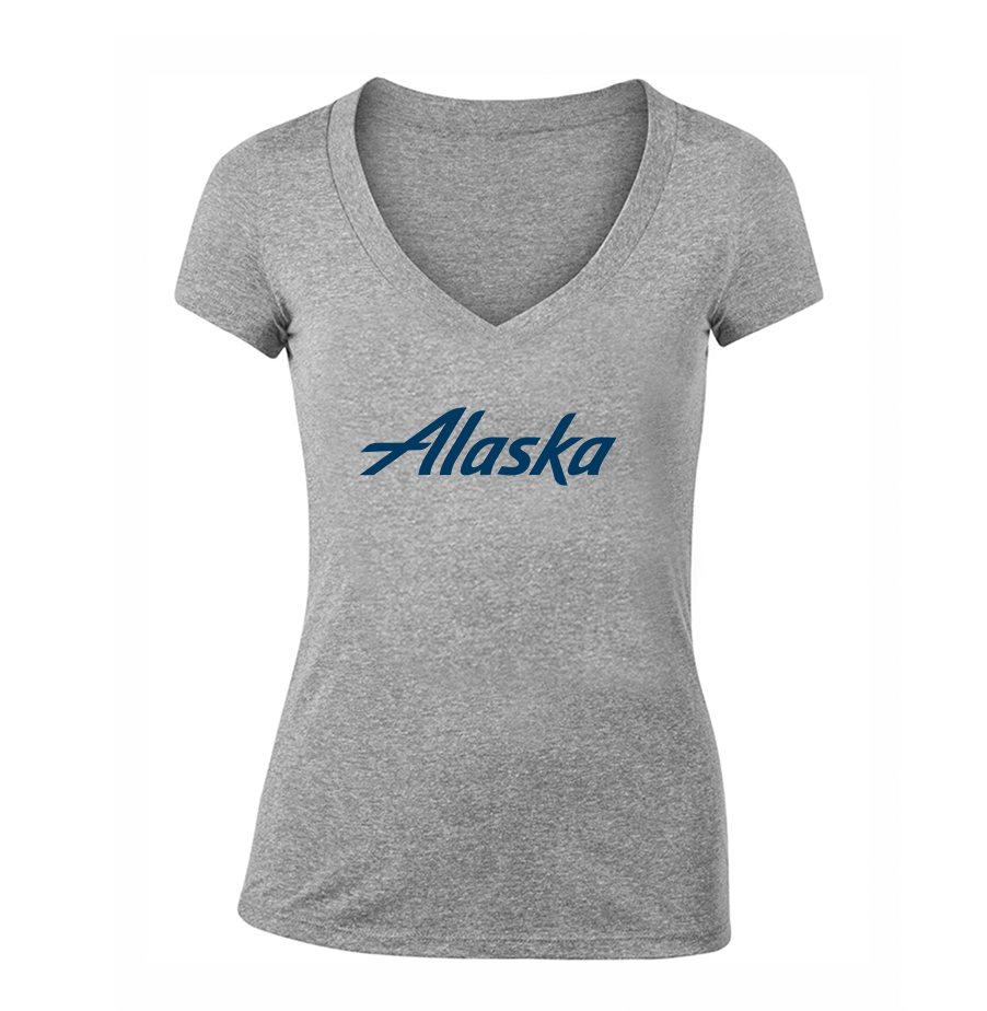 Women's Alaska Airline V-Neck T-Shirt
