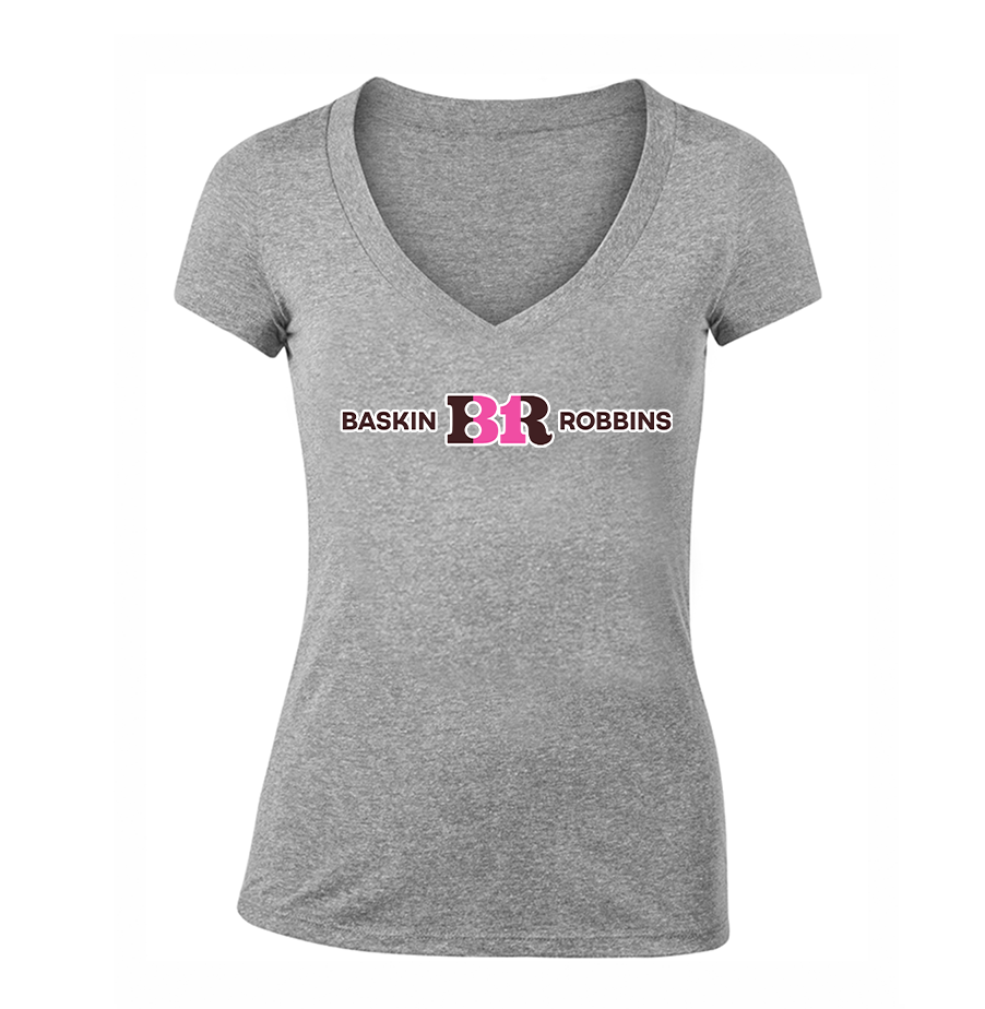 Women's Baskin-Rоbbins V-Neck T-Shirt