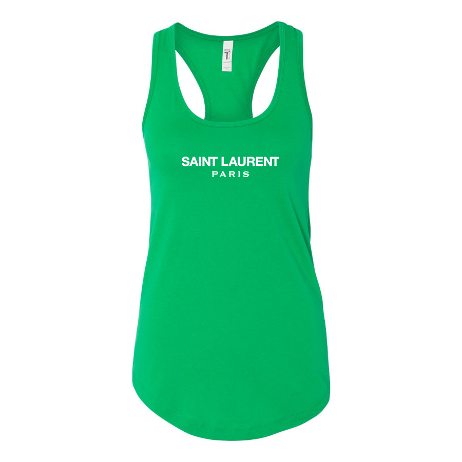 Women's Saint Laurent Racerback Tank Top