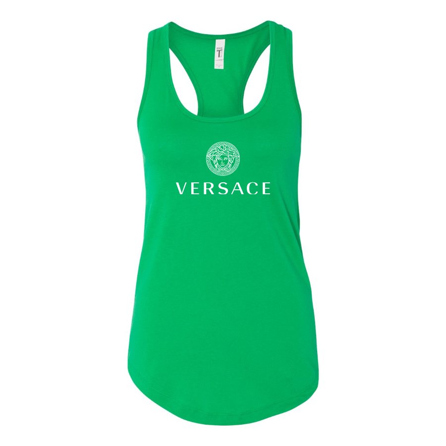 Women's Versace Racerback Tank Top