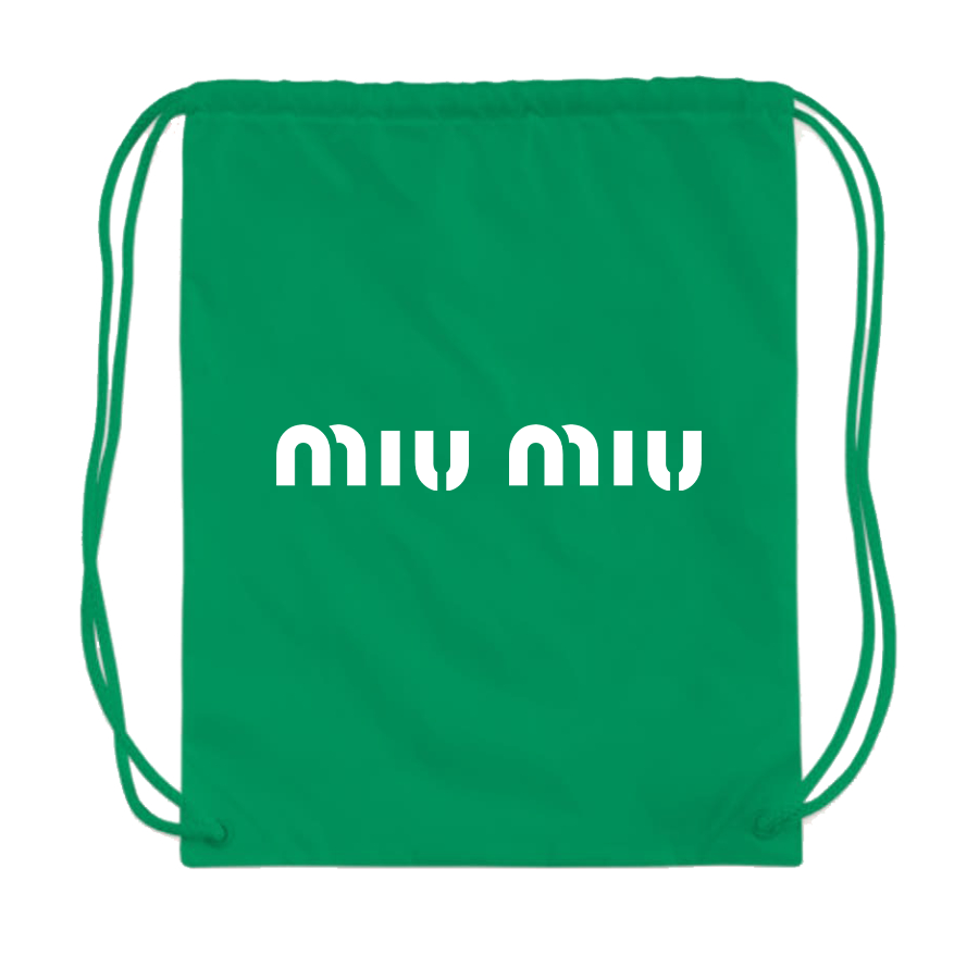 Miu Miu Drawstring Bag