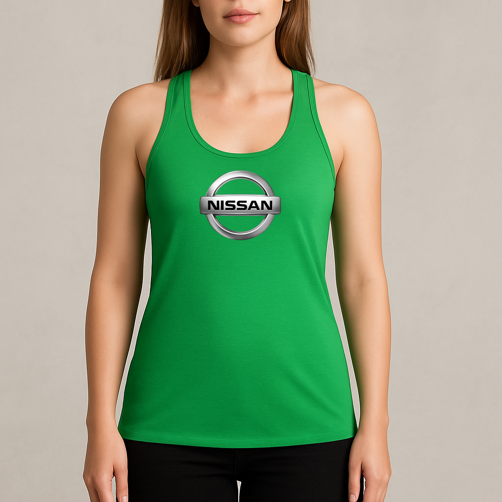 Women's Nissan Car Racerback Tank Top