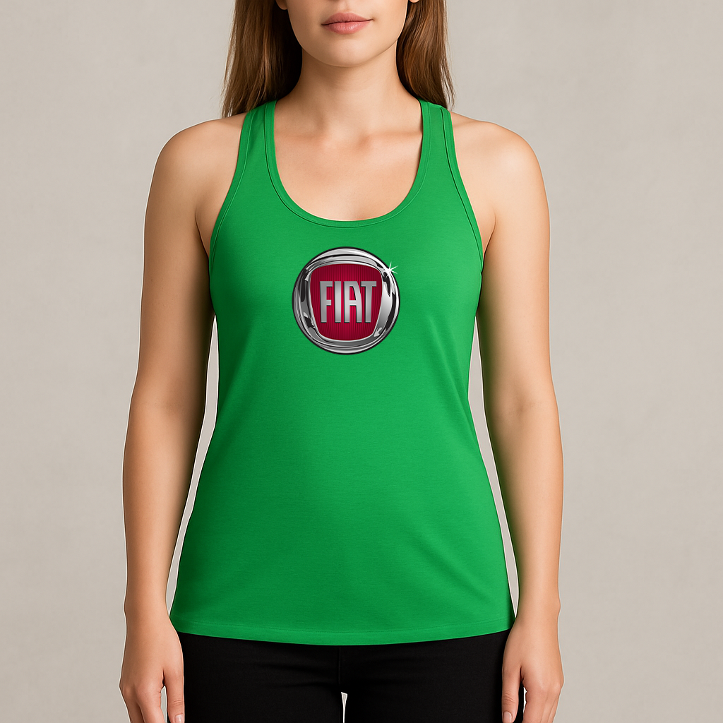 Women's Fiat Car Racerback Tank Top