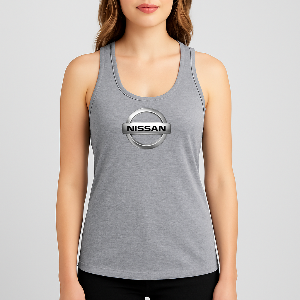 Women's Nissan Car Racerback Tank Top