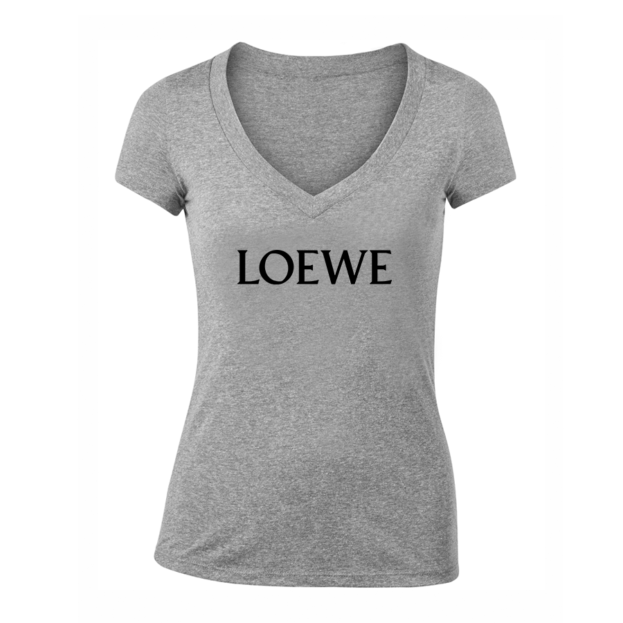 Women's Loewe V-Neck T-Shirt