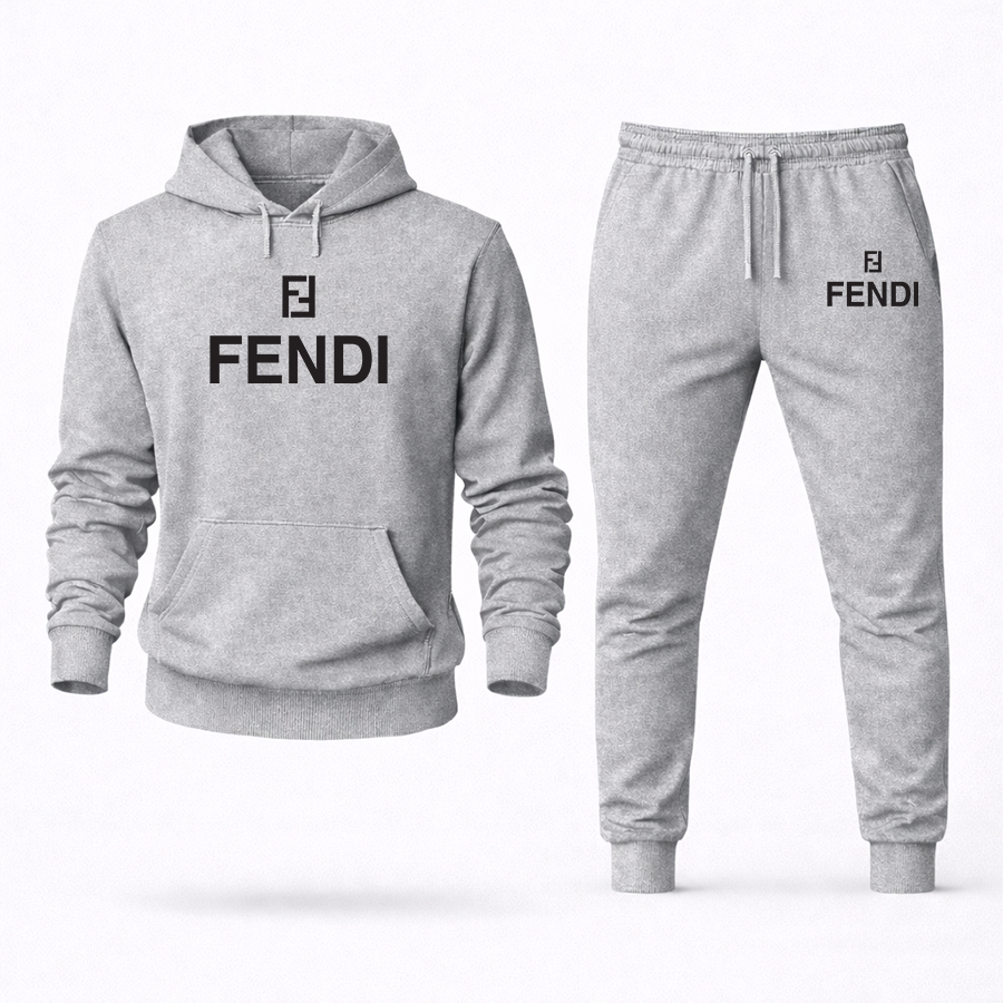 Men's Fendi Hoodie Joggers Set