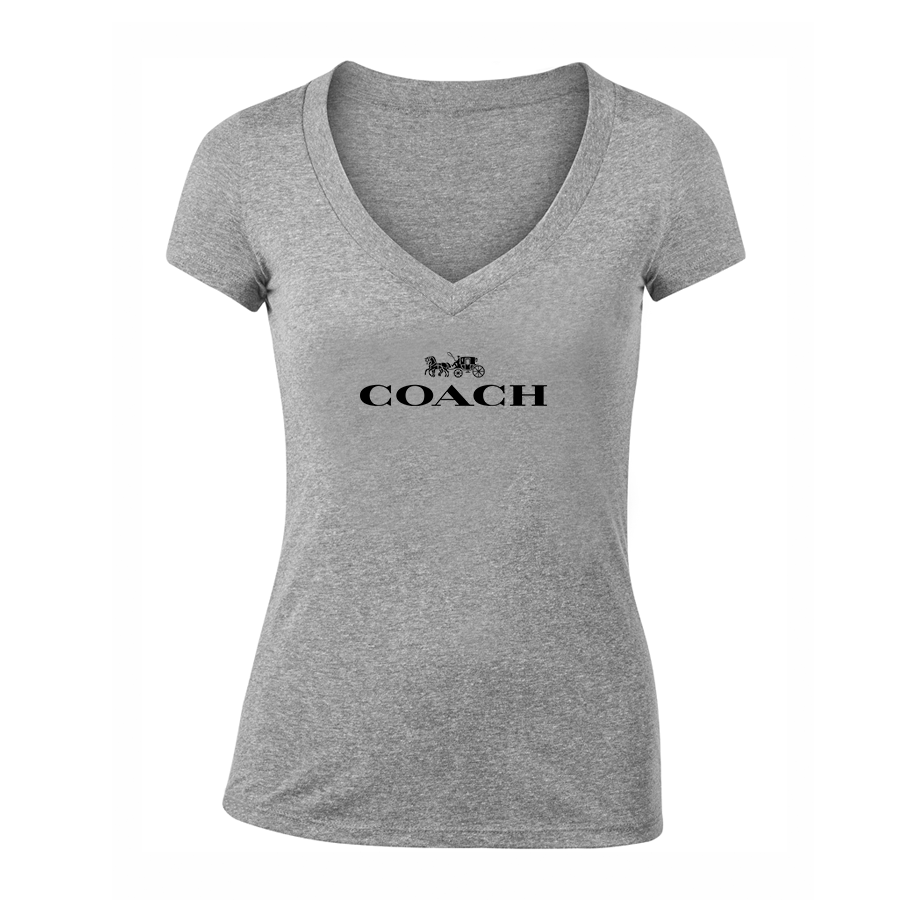 Women's Coach V-Neck T-Shirt