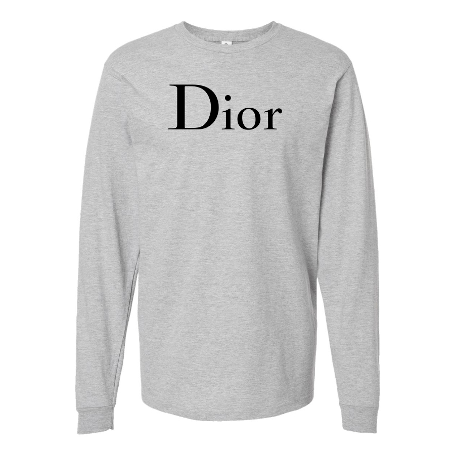 Men's Dior Cotton Long Sleeve T-Shirt