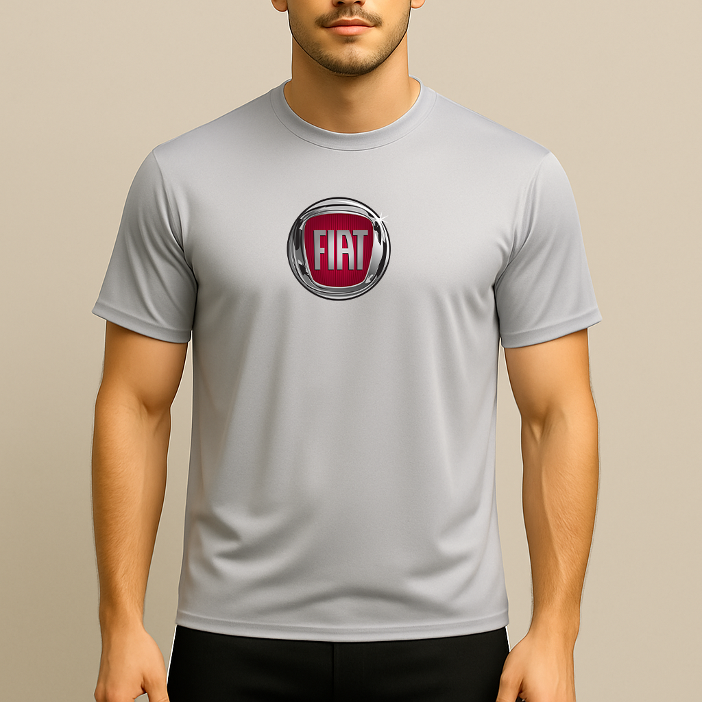 Men’s Fiat Car Polyester T-Shirt