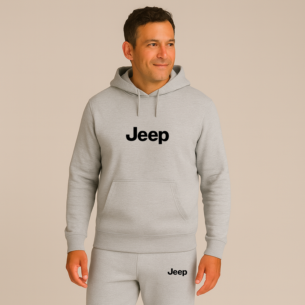 Men’s Jeep Car Hoodie Joggers Set
