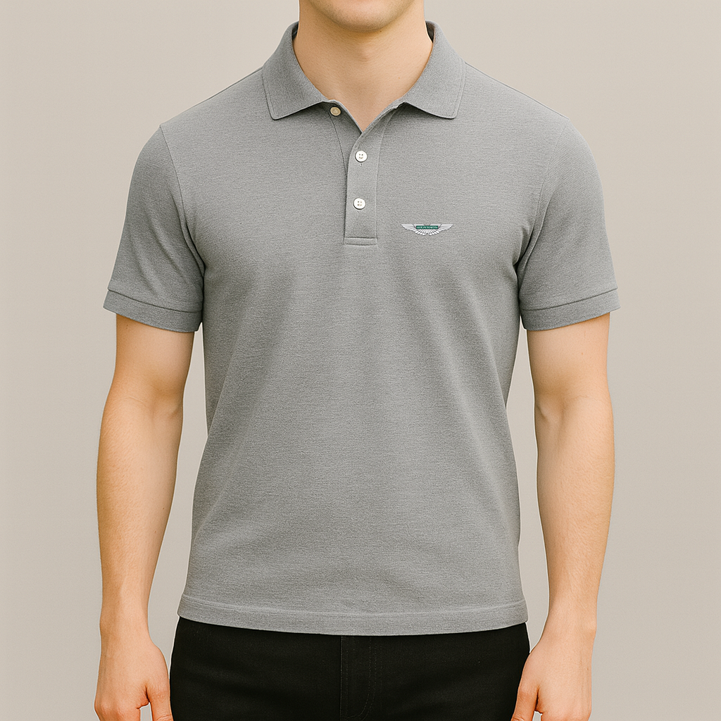 Men's Aston Martin Motorsports Car Dry Blend Polo