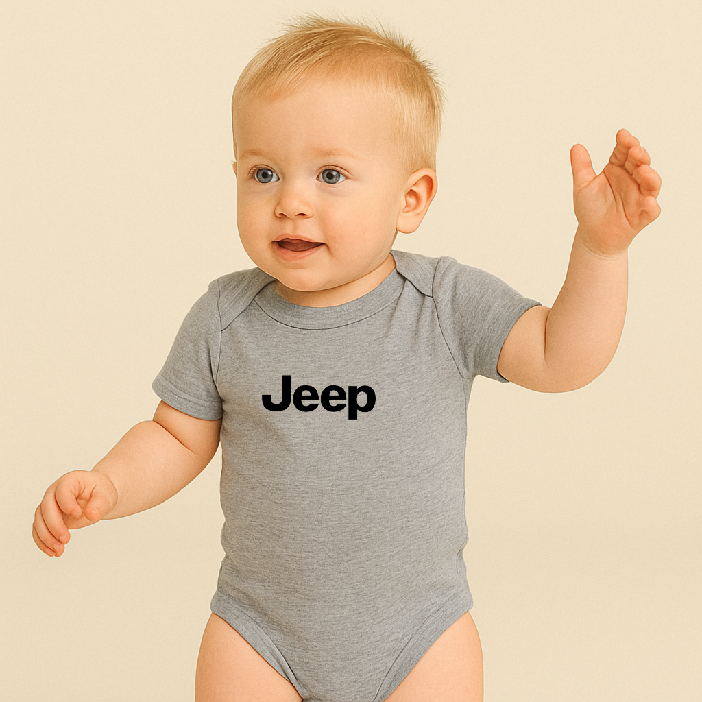 Jeep Car Baby Romper Onesie