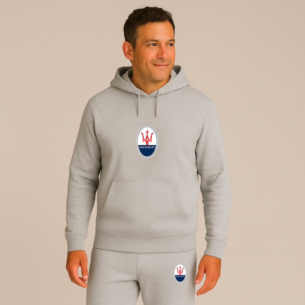 Men’s Maserati Car Hoodie Joggers Set