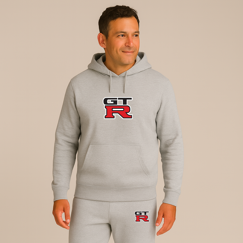 Men’s GTR  Car Hoodie Joggers Set