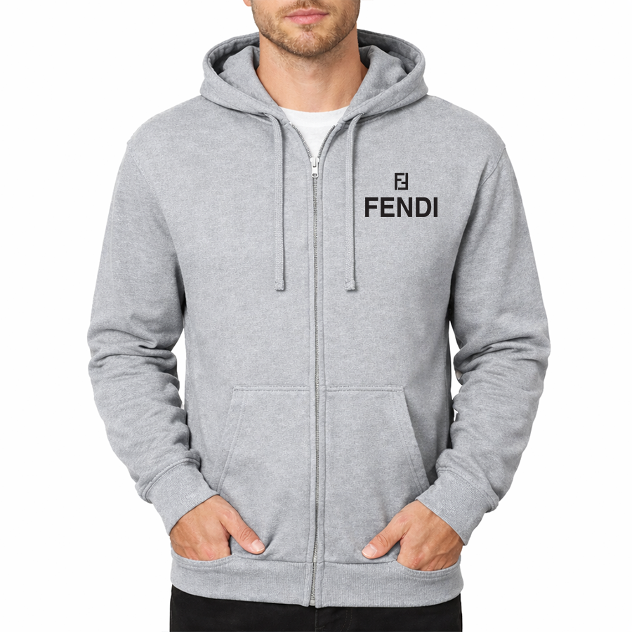 Men's Fendi Zipper Hoodie