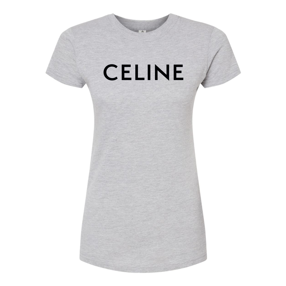 Women's Celine Round Neck T-Shirt