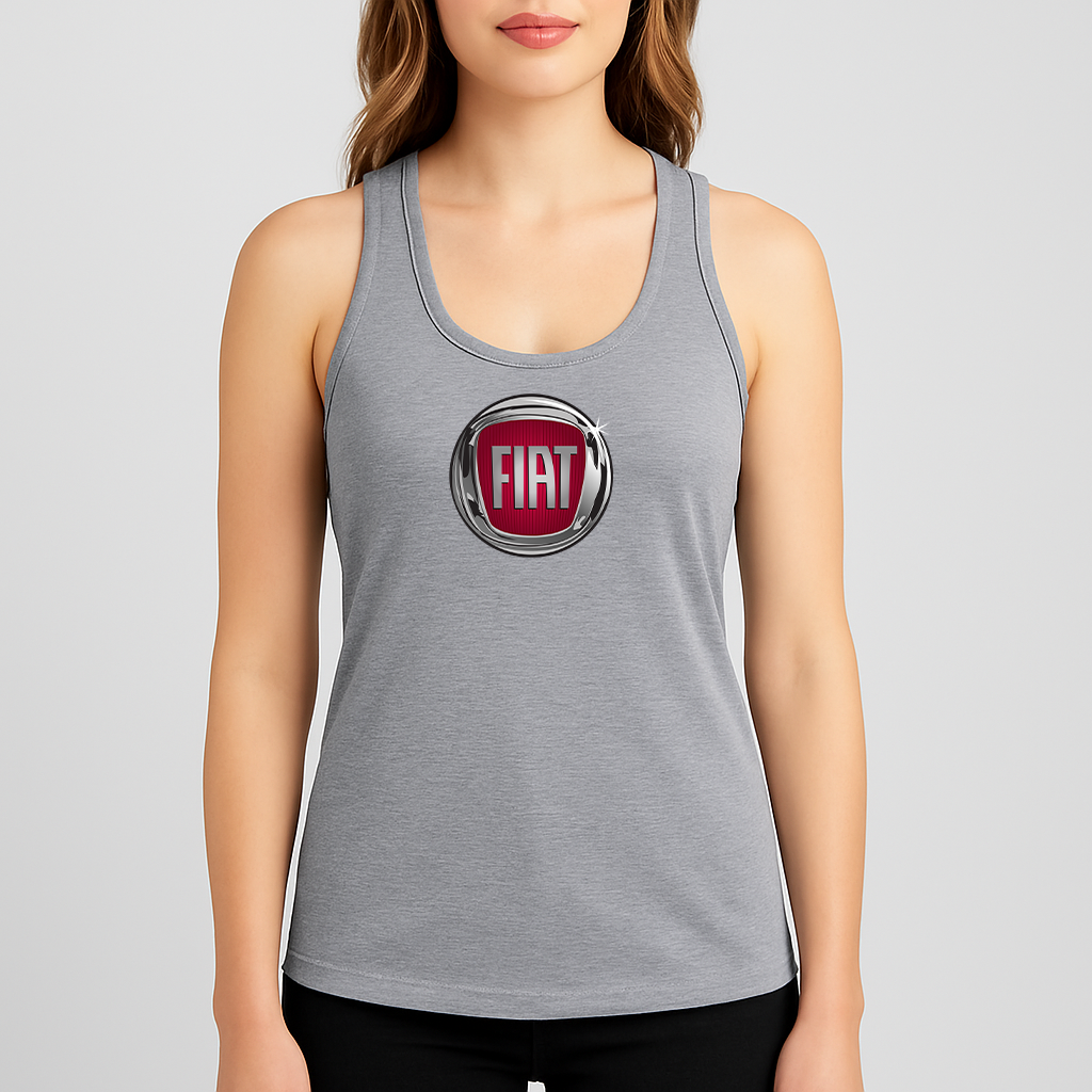 Women's Fiat Car Racerback Tank Top
