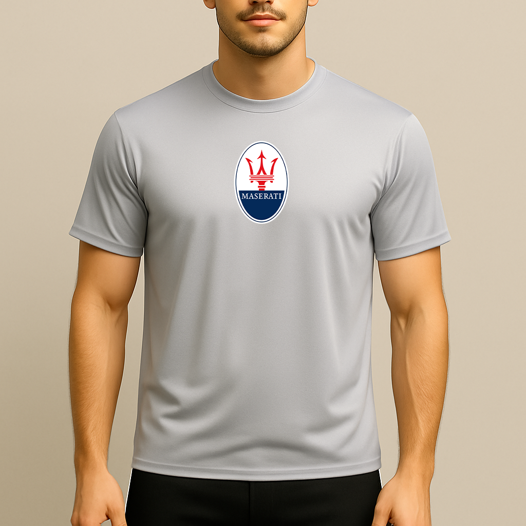 Men’s Maserati Car Polyester T-Shirt