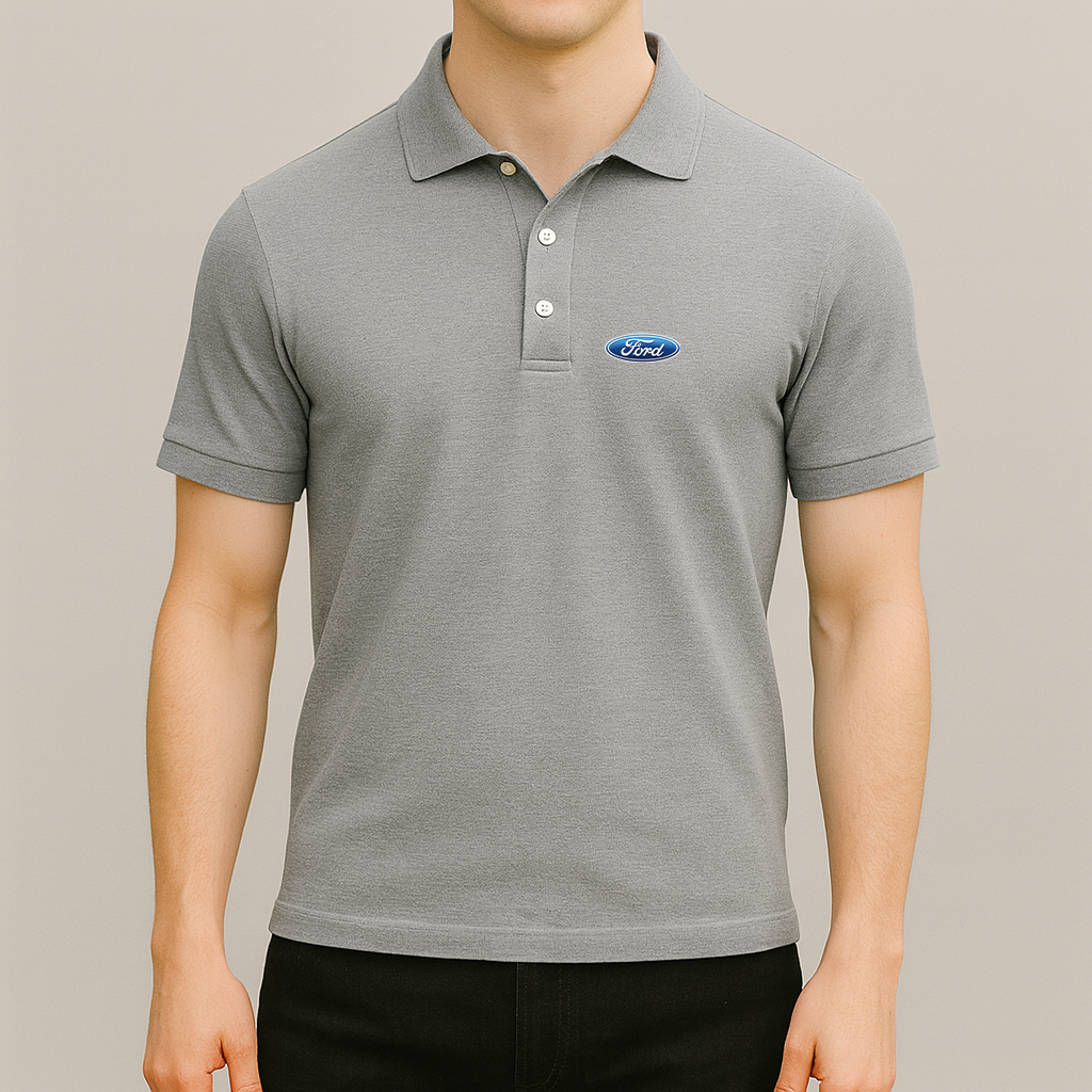 Men’s Ford Car Dry Blend Polo