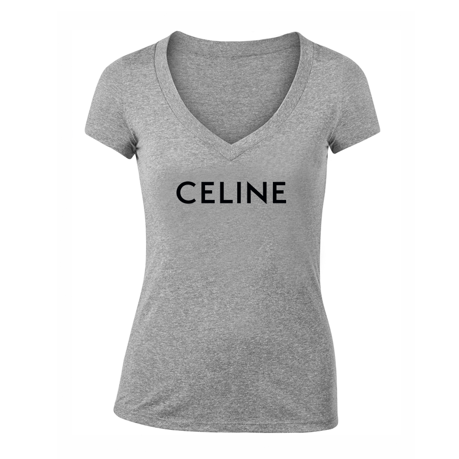 Women's Celine V-Neck T-Shirt