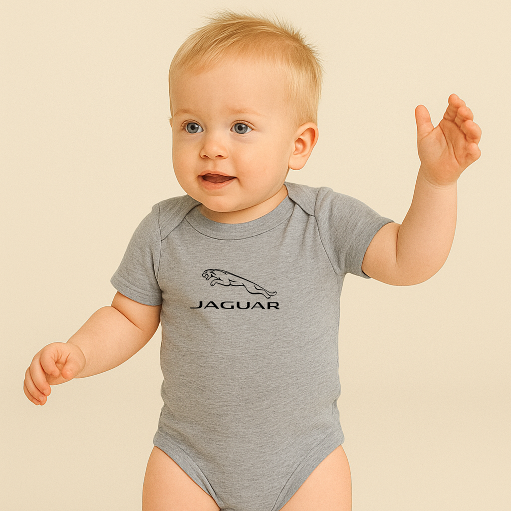 Jaguar Car Symbol Baby Romper Onesie