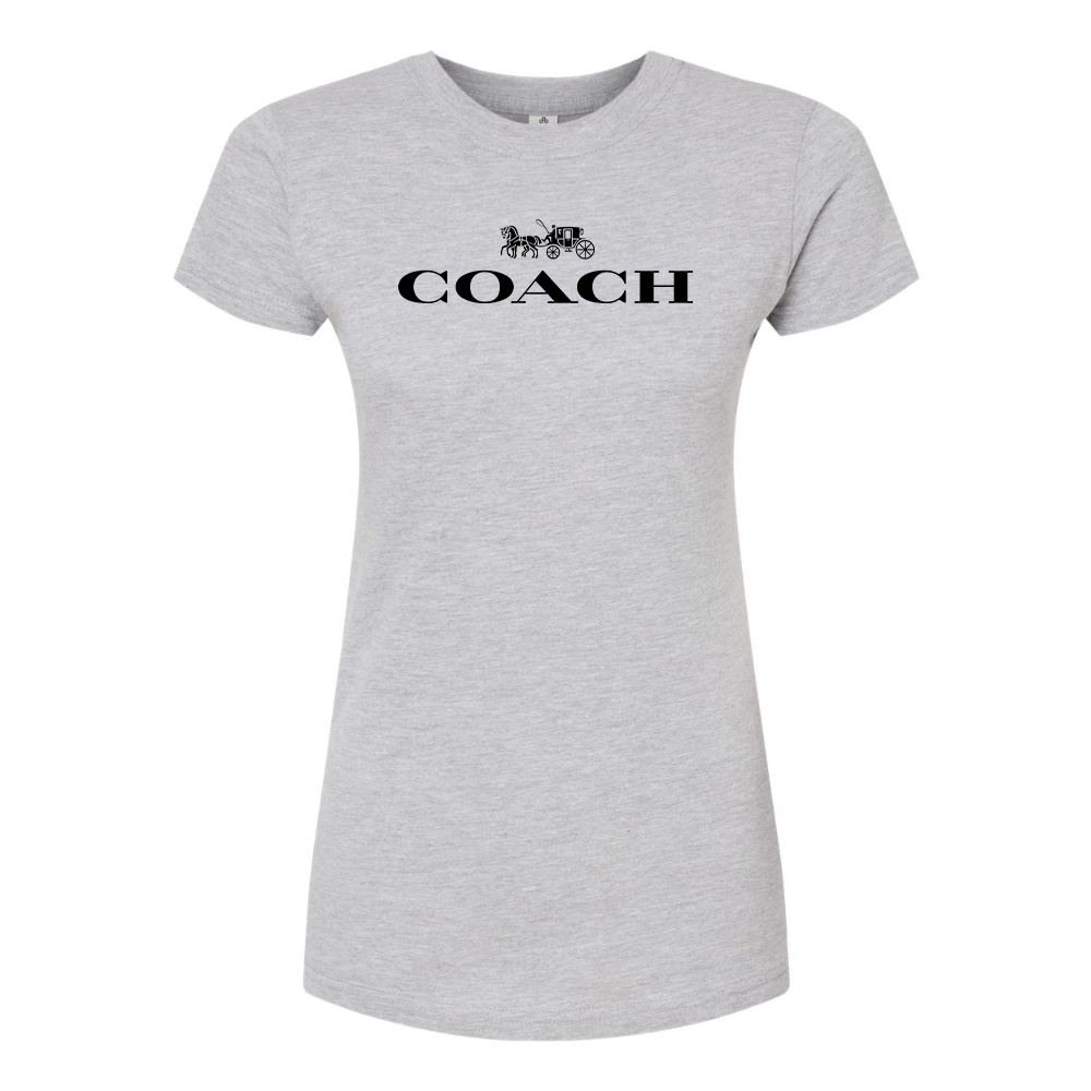 Women's Coach Round Neck T-Shirt
