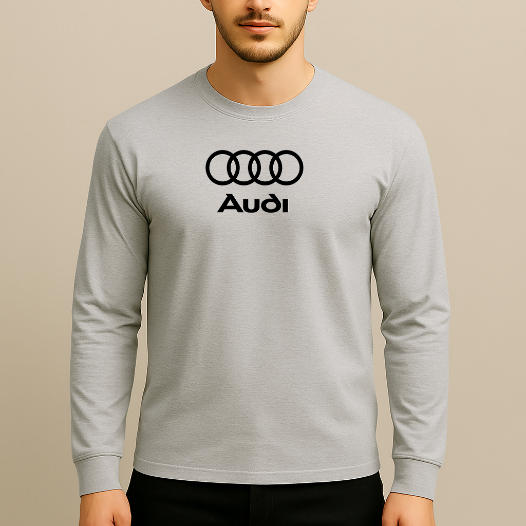 Men’s Audi Motorsports Car Long Sleeve T-Shirt