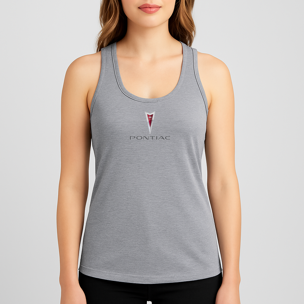 Women's Pontiac Car Racerback Tank Top