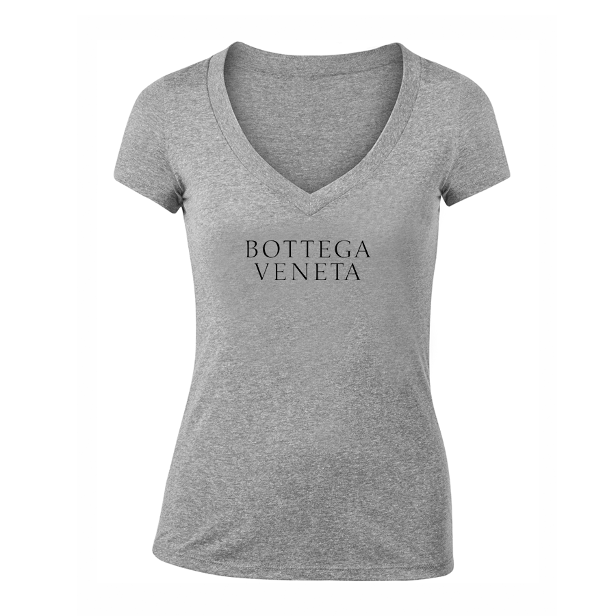 Women's Bottega Veneta V-Neck T-Shirt