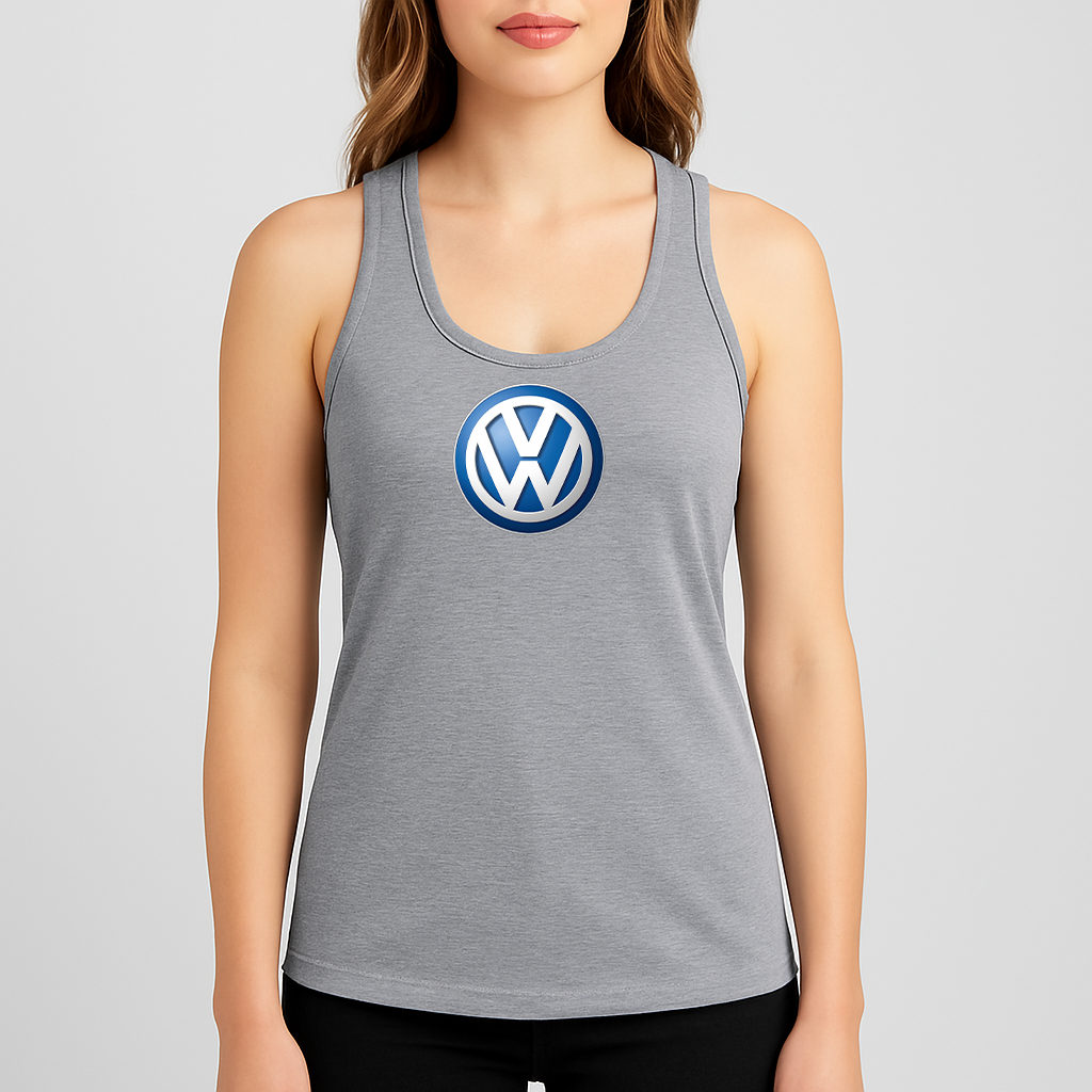 Women's VW Volkswagen Car Racerback Tank Top
