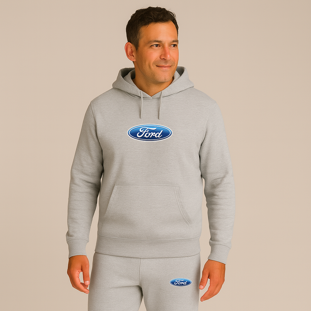 Men’s Ford Car Hoodie Joggers Set