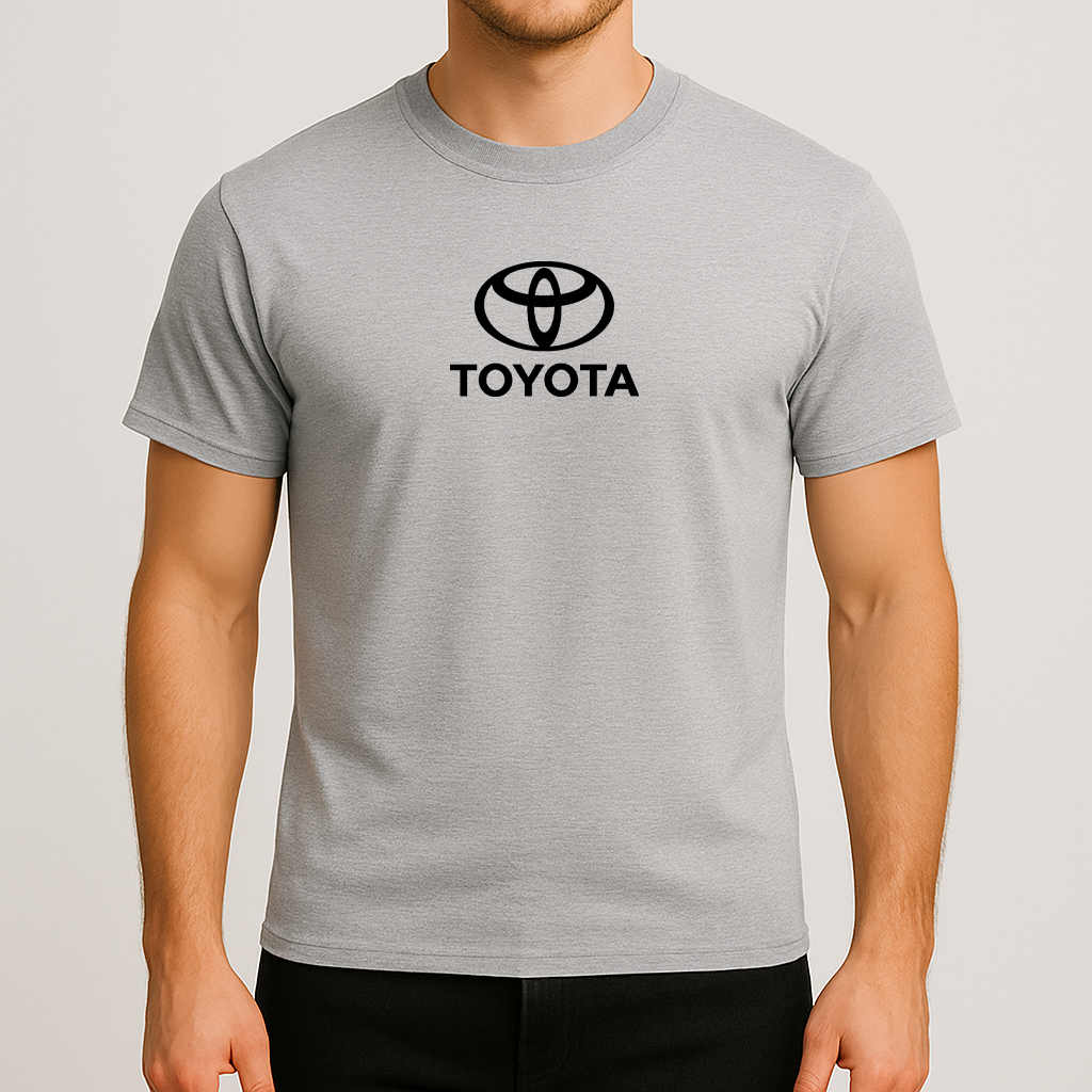 Men’s Toyota Motorsport Car Cotton T-Shirt