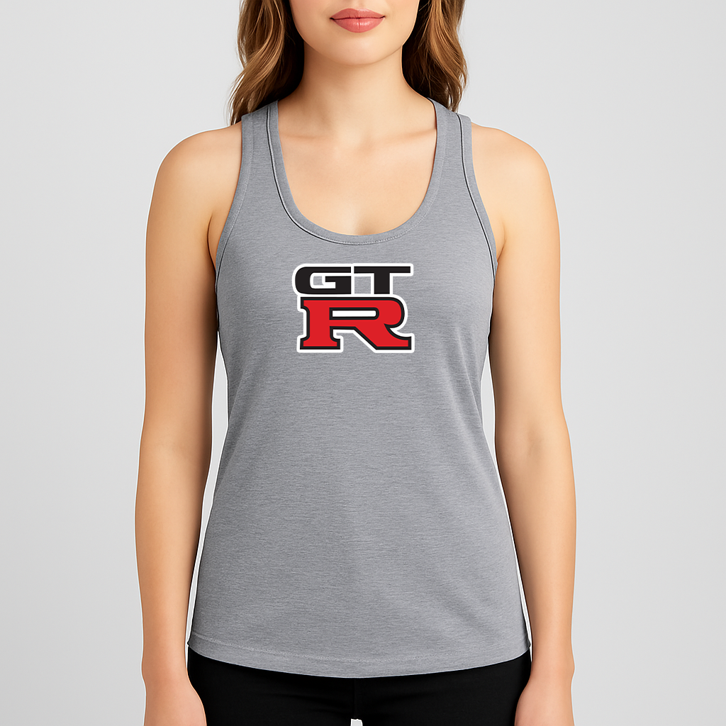 Women's GTR Car Racerback Tank Top
