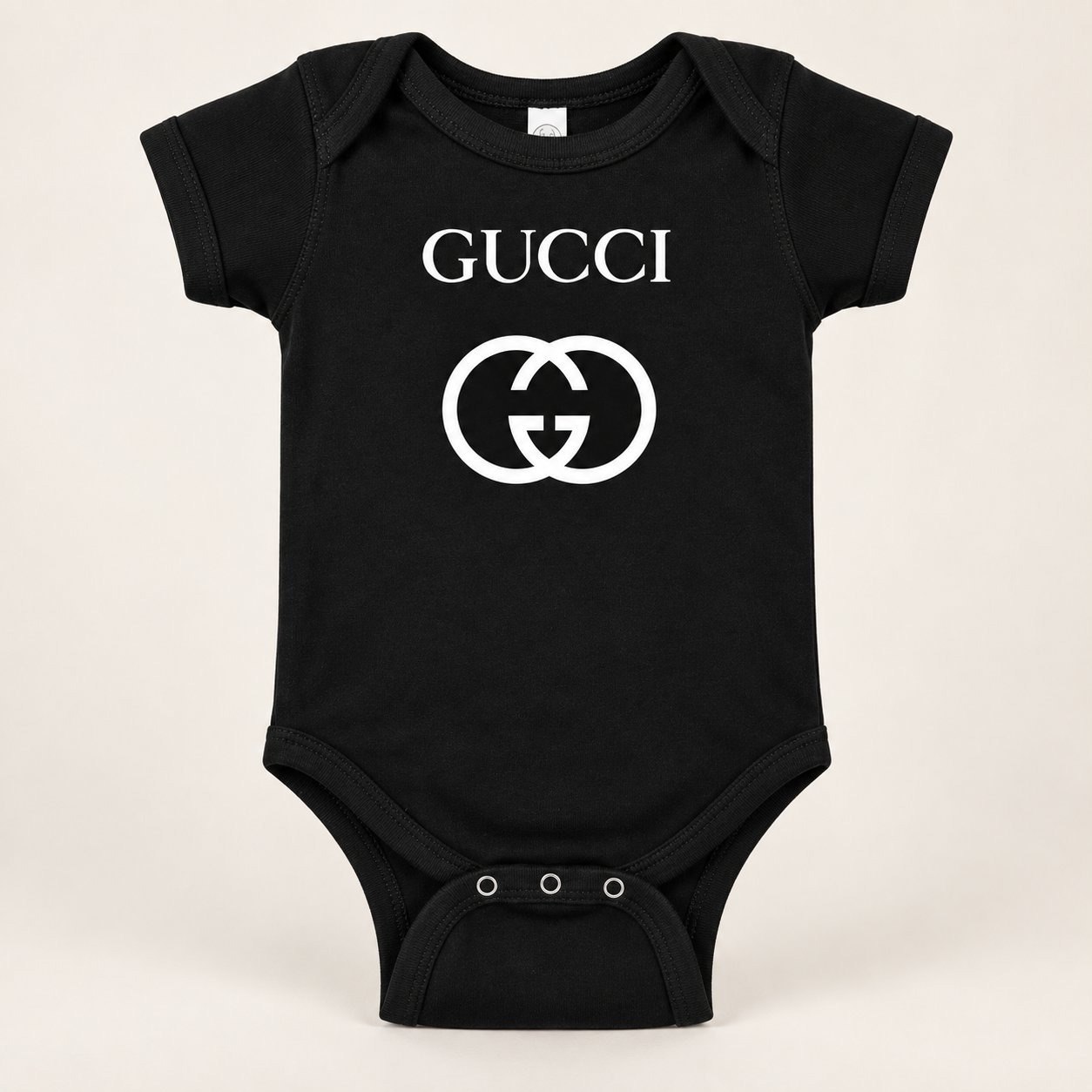 Gucci Baby Romper Onesie | Color: Black | Image 1