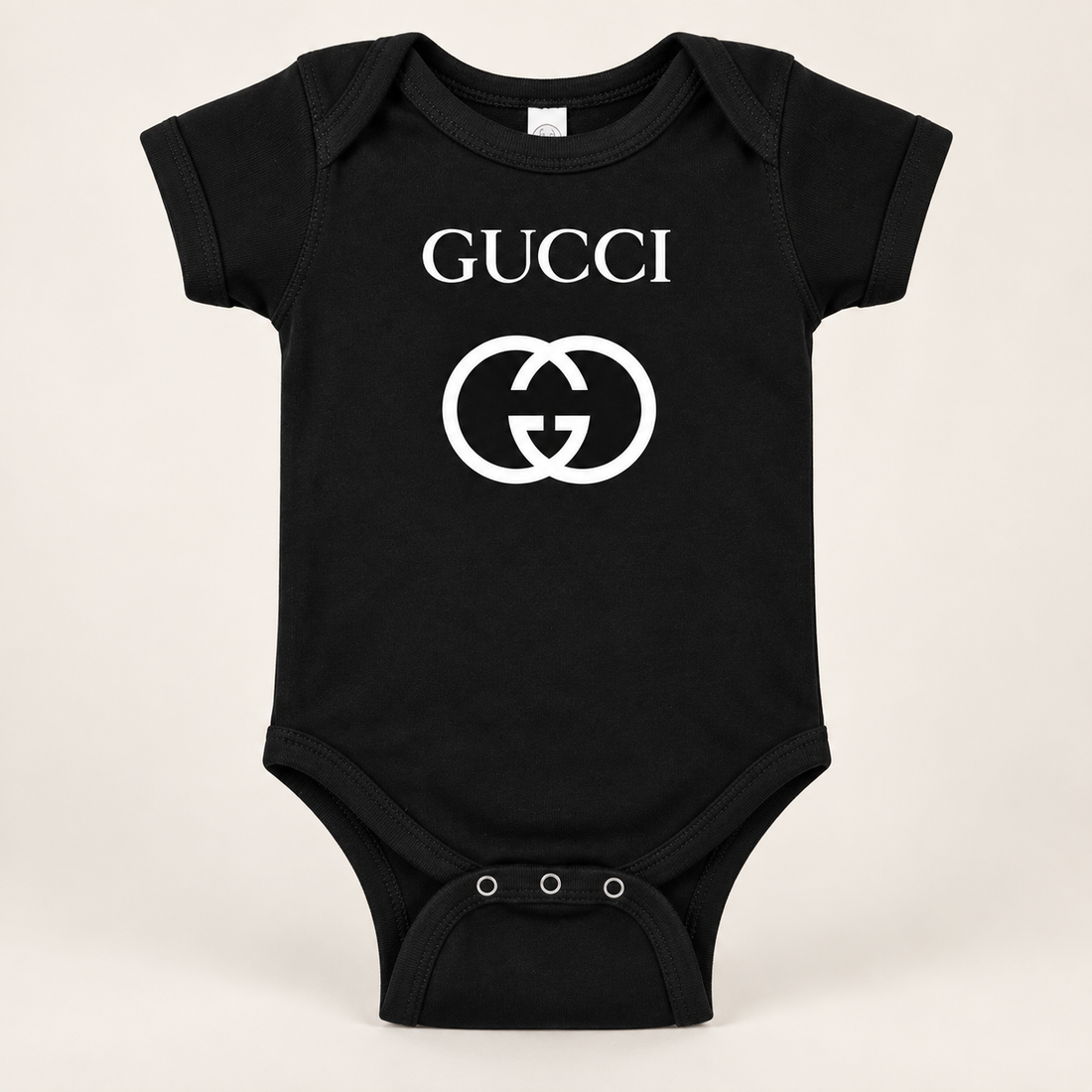 Gucci Baby Romper Onesie | Color: Black | Image 1