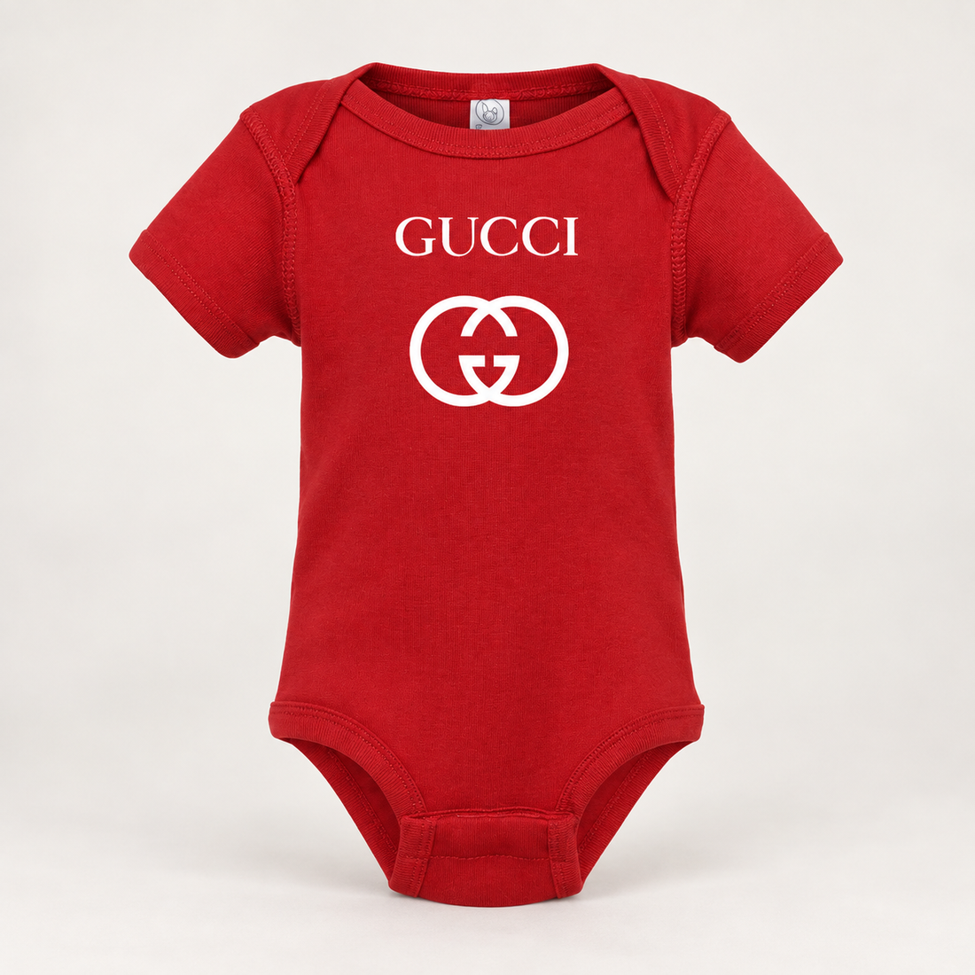 Gucci Baby Romper Onesie | Color: Red | Image 1
