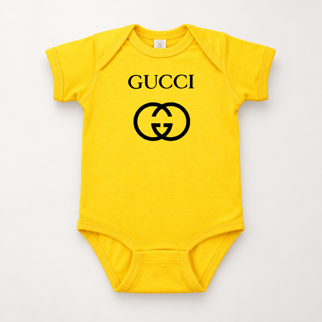 Gucci Baby Romper Onesie | Color: Yellow | Image 1