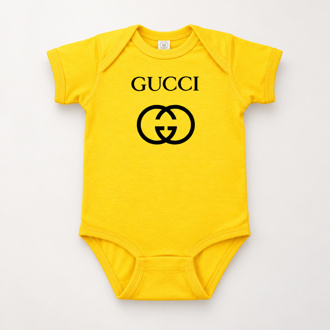 Gucci Baby Romper Onesie | Color: Yellow | Image 1