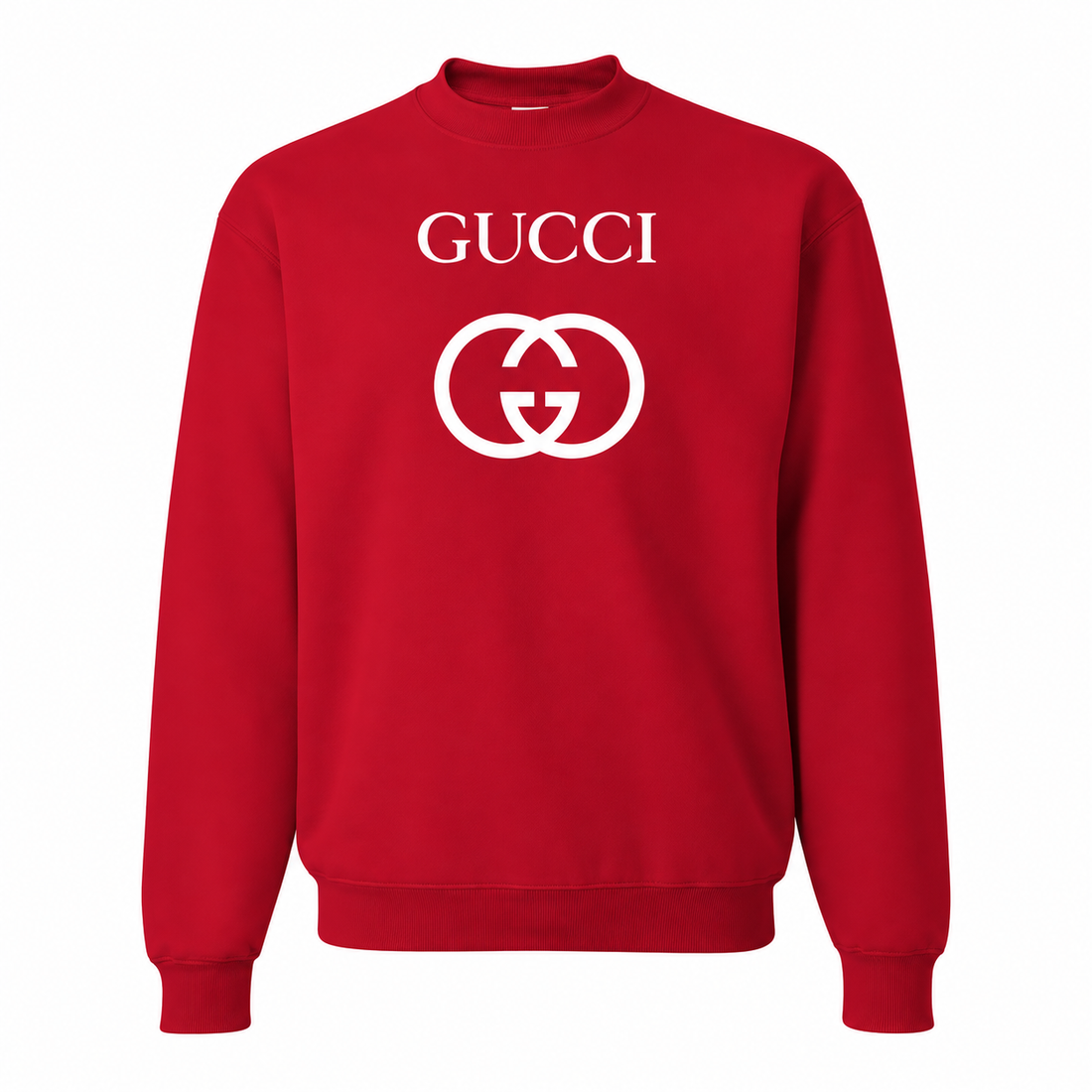 Men's Gucci Crewneck Sweatshirt - Red - hero