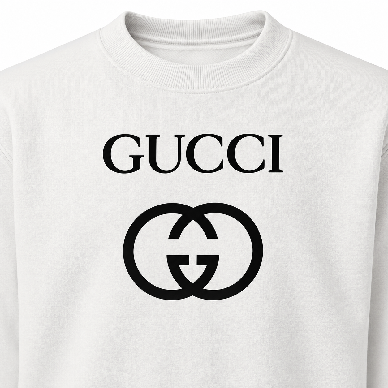 Men's Gucci Crewneck Sweatshirt - White - detail