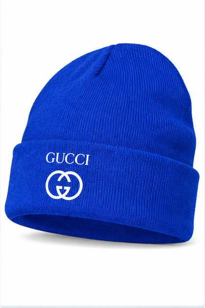 Gucci Cuffed Beanie Hat | Color: Blue | Image 2