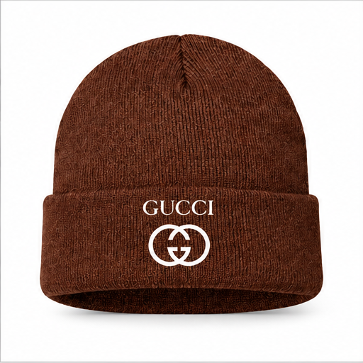 Gucci Cuffed Beanie Hat | Color: Brown | Image 1