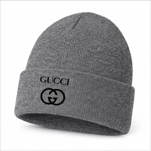 Gucci Cuffed Beanie Hat | Color: Gray | Image 2