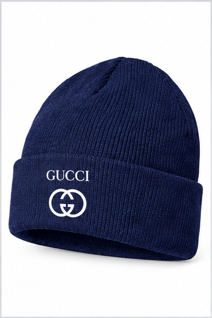 Gucci Cuffed Beanie Hat | Color: Navy | Image 2