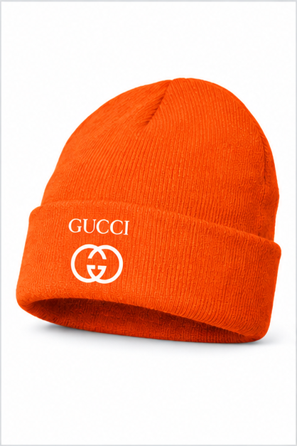Gucci Cuffed Beanie Hat | Color: Orange | Image 2
