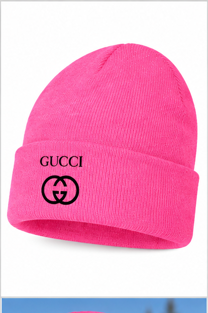 Gucci Cuffed Beanie Hat | Color: Pink | Image 2