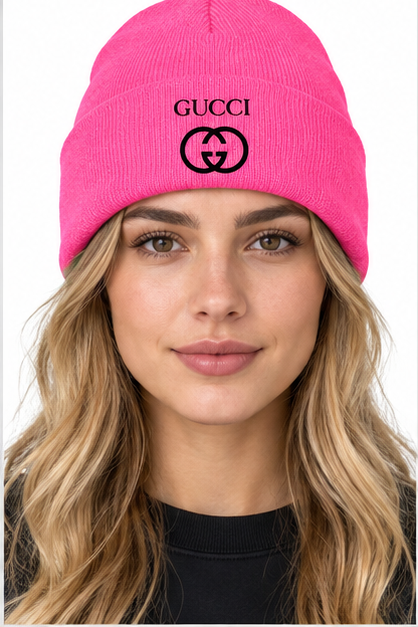 Gucci Cuffed Beanie Hat | Color: Pink | Image 4