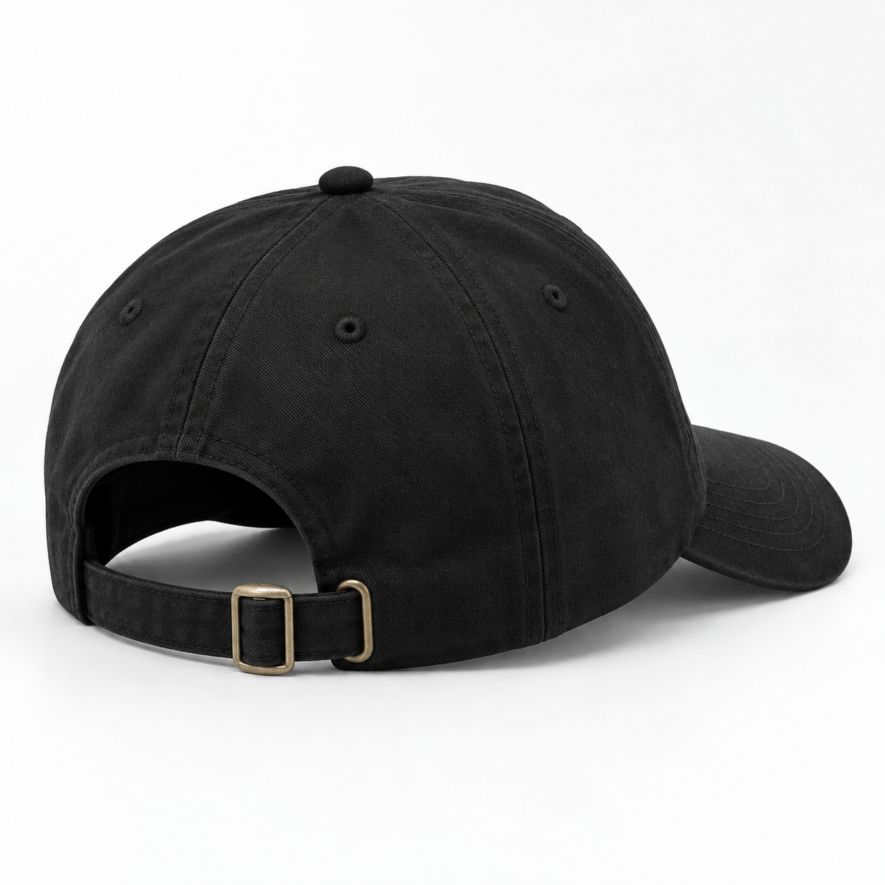 Gucci Dad Baseball Cap Hat in Black — back view