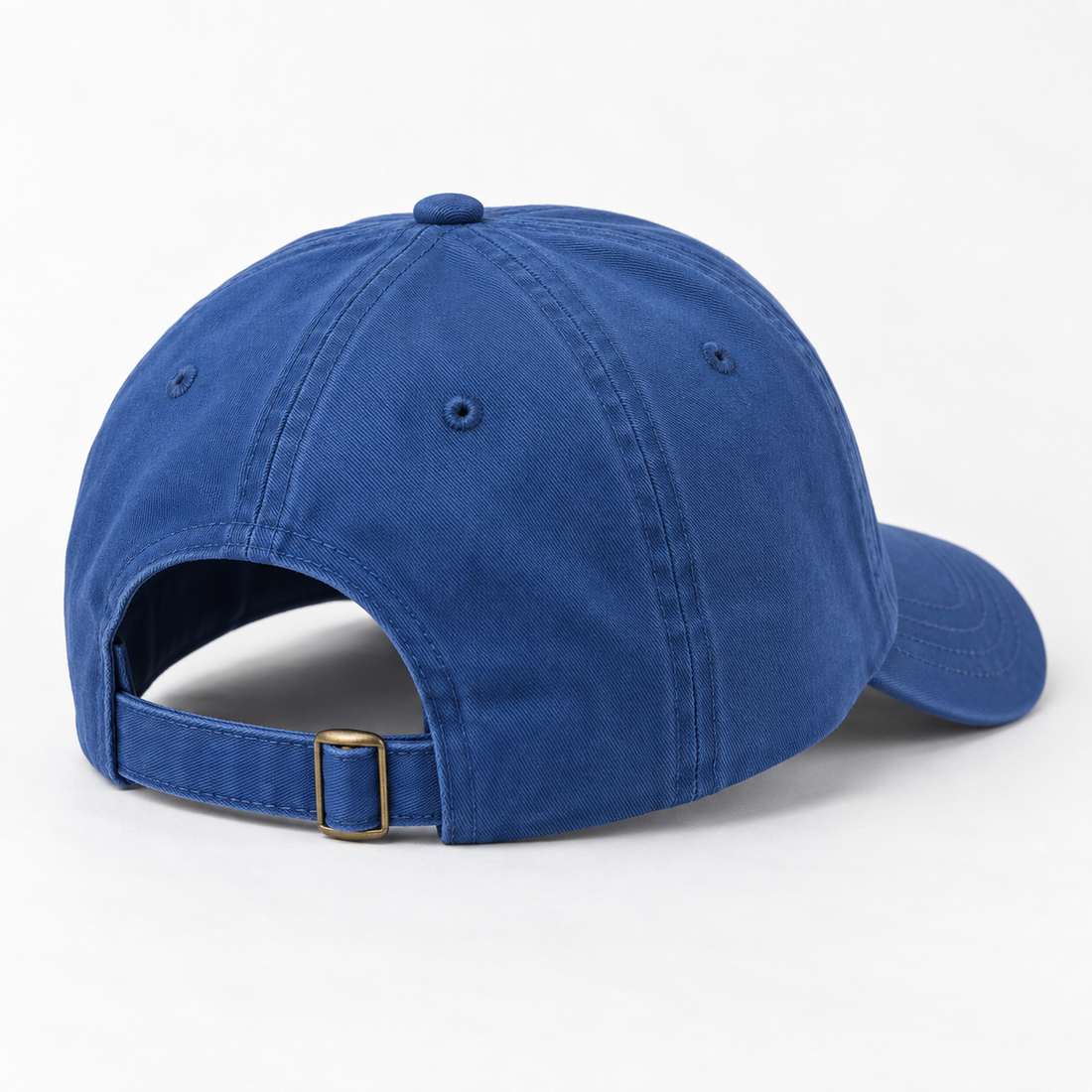 Gucci Dad Baseball Cap Hat in Blue — back view