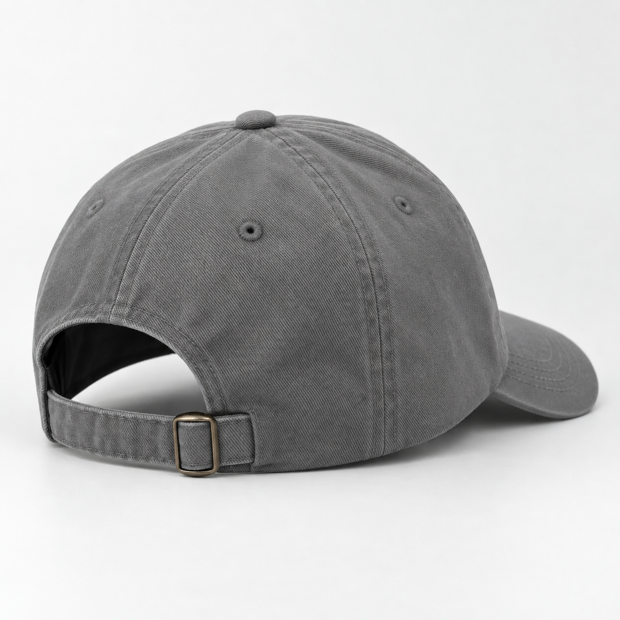 Gucci Dad Baseball Cap Hat in Grey — back view